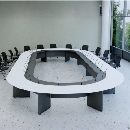 Geo-W 環式會議桌